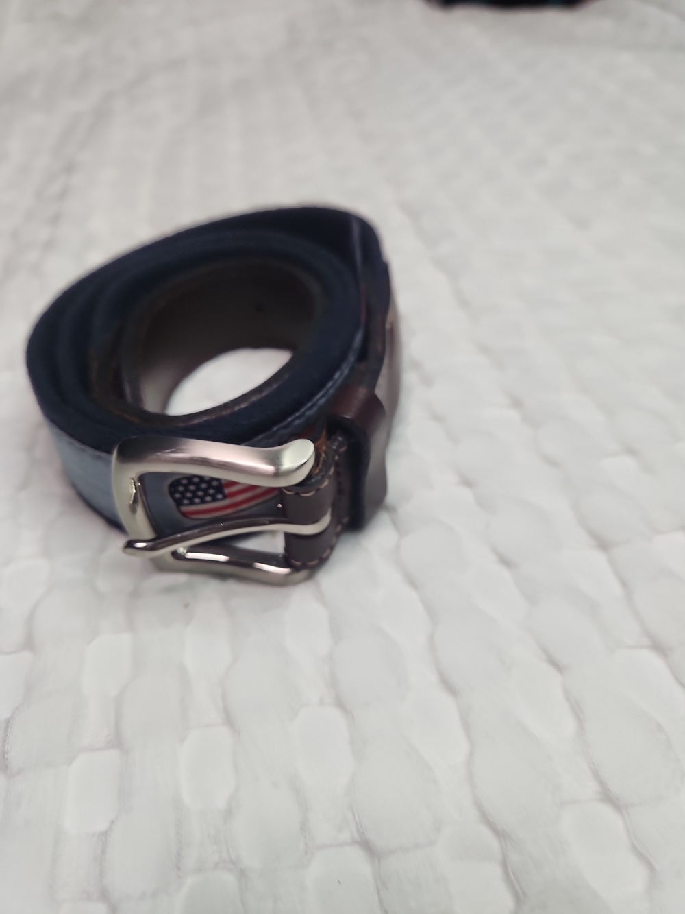 Vinyard Vines Belt with American Flag